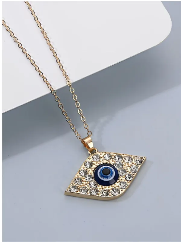 Gold_Stainless_Steel_Alloy_Necklace_For_Women