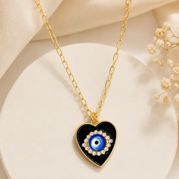Gold_Stainless_Steel_Alloy_Necklace_For_Women
