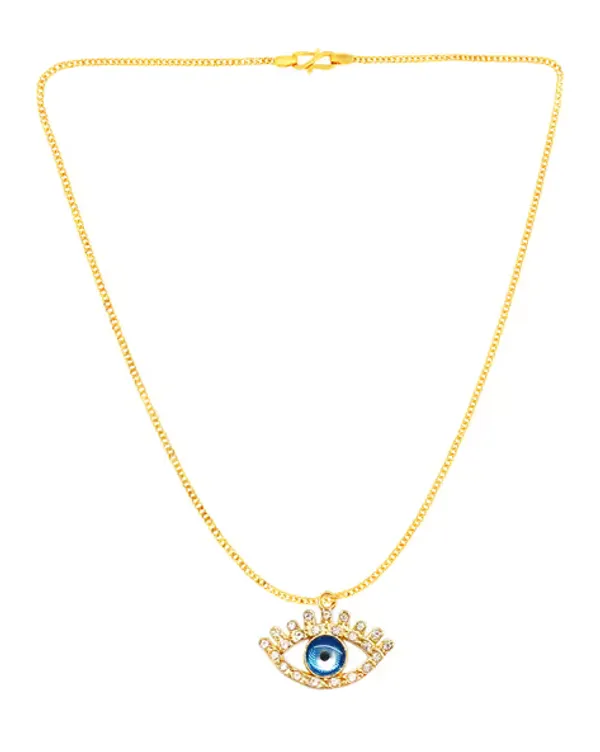 Gold_Stainless_Steel_Alloy_Necklace_For_Women