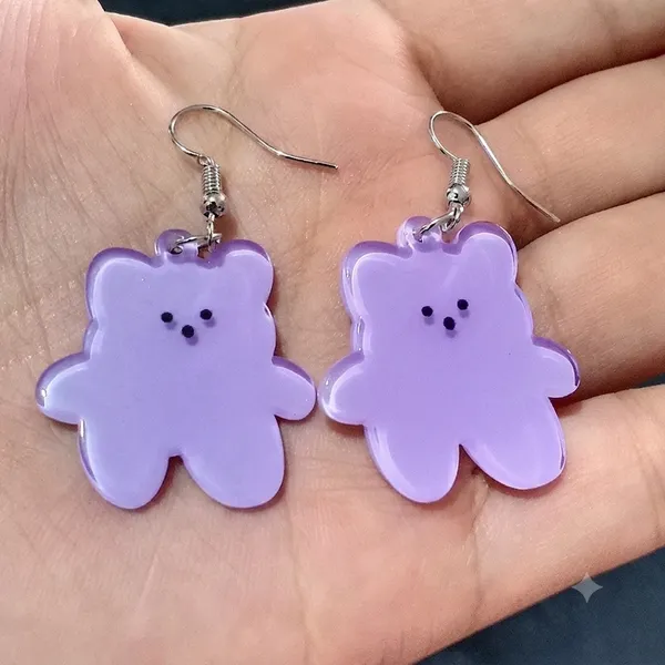Purple_Stainless_Steel_Alloy_Earrings_For_Women