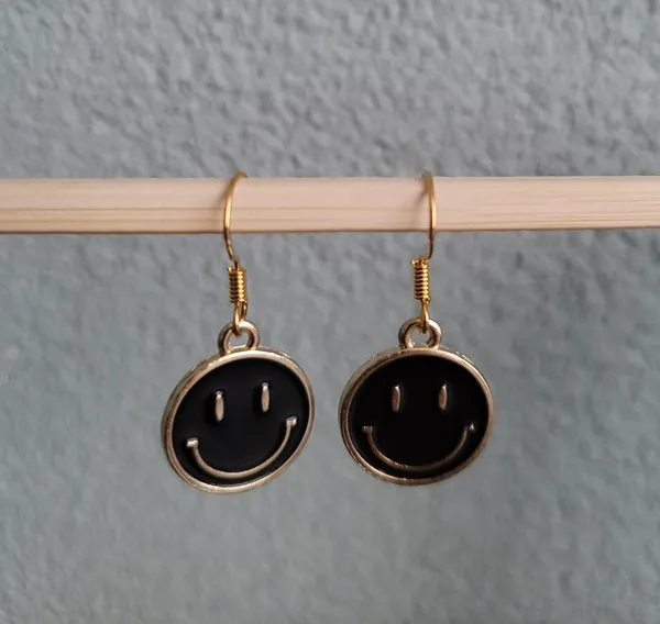 Black_Stainless_Steel_Alloy_Earrings_For_Women