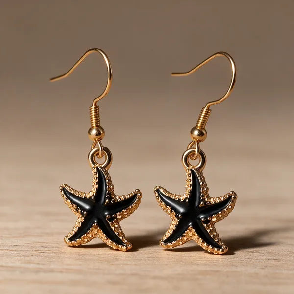 Black_Stainless_Steel_Alloy_Earrings_For_Women