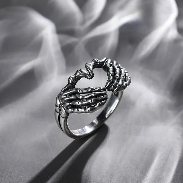 Black_Stainless_Steel_Alloy_Ring_For_Women