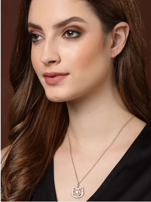 Gold_Stainless_Steel_Alloy_Necklace_For_Women