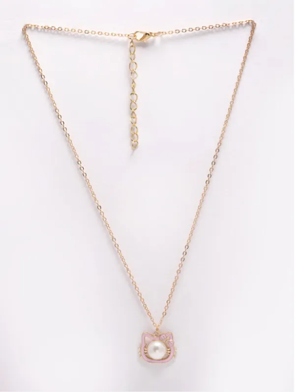 Gold_Stainless_Steel_Alloy_Necklace_For_Women