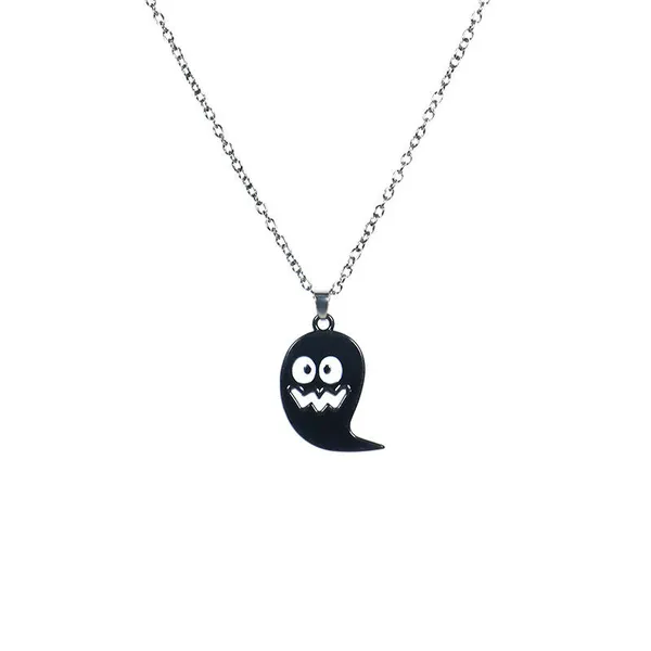 Black_Stainless_Steel_Alloy_Necklace_For_Women