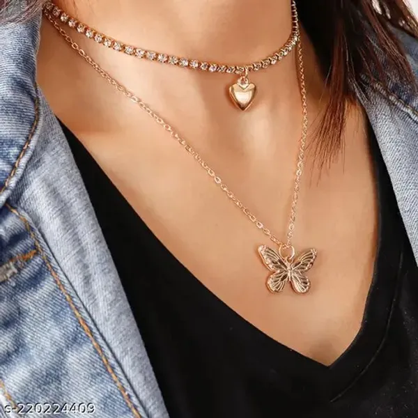 Gold_Stainless_Steel_Alloy_Necklace_For_Women