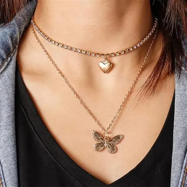 Gold_Stainless_Steel_Alloy_Necklace_For_Women