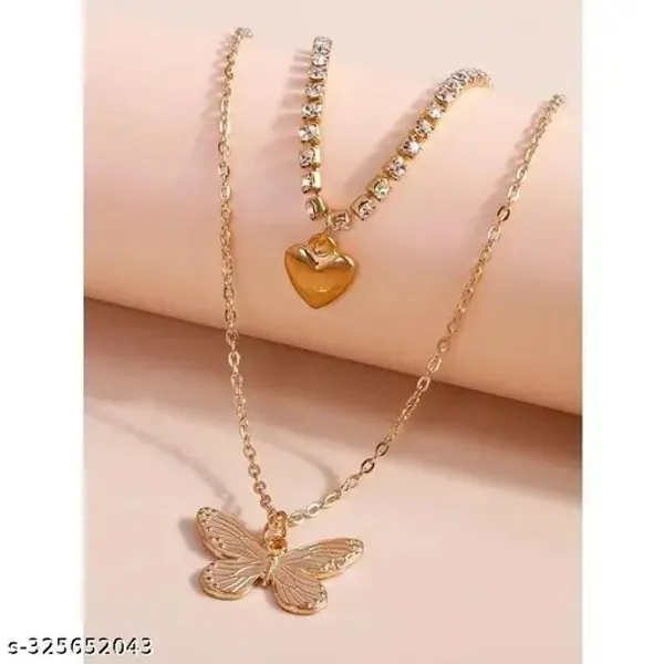 Gold_Stainless_Steel_Alloy_Necklace_For_Women