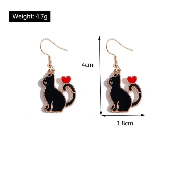 Black_Stainless_Steel_Alloy_Earrings_For_Women