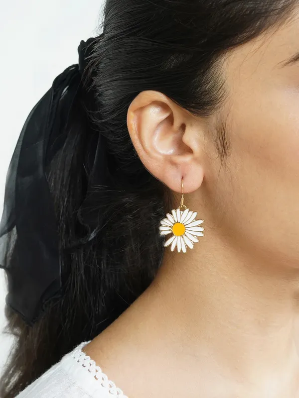 White_Stainless_Steel_Alloy_Earrings_For_Women