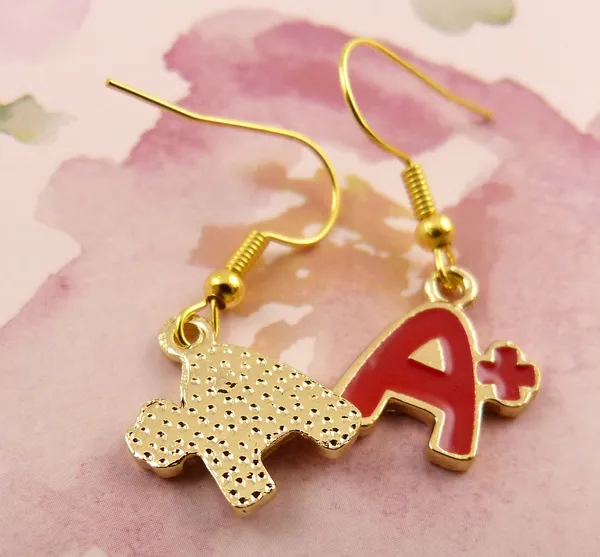 Red_Stainless_Steel_Alloy_Earrings_For_Women