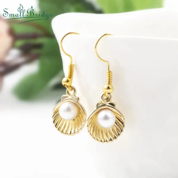 Gold_Stainless_Steel_Alloy_Earrings_For_Women