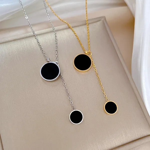 Black_Stainless_Steel_Alloy_Necklace_For_Women