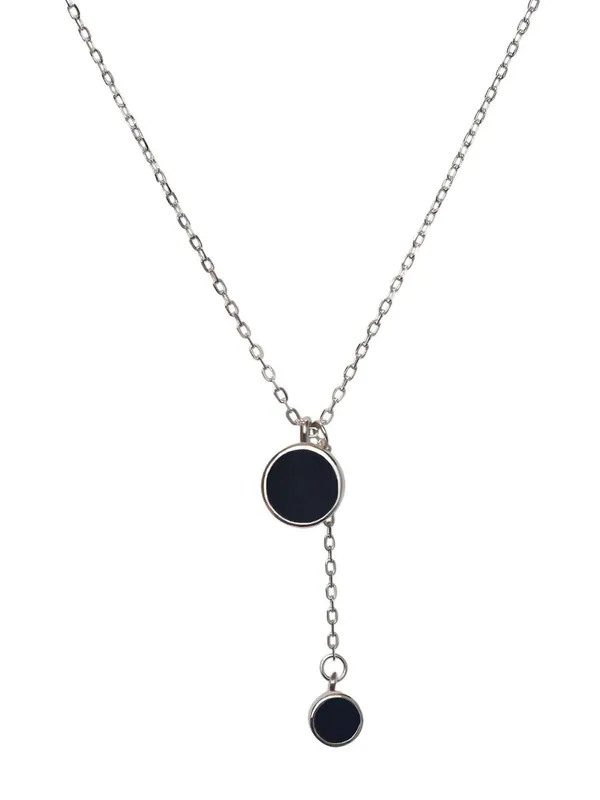 Black_Stainless_Steel_Alloy_Necklace_For_Women