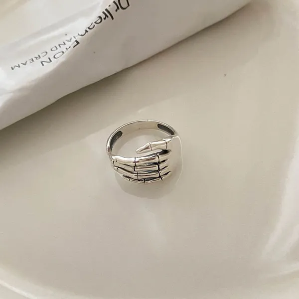 Silver_Stainless_Steel_Alloy_Ring_For_Women