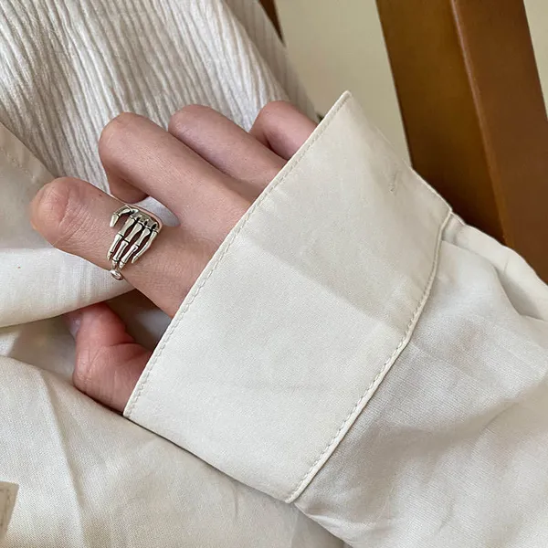 Silver_Stainless_Steel_Alloy_Ring_For_Women