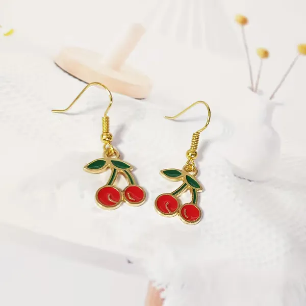 Red_Green_Stainless_Steel_Alloy_Earrings_For_Women