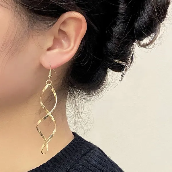 Gold_Stainless_Steel_Alloy_Earrings_For_Women