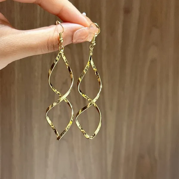 Gold_Stainless_Steel_Alloy_Earrings_For_Women