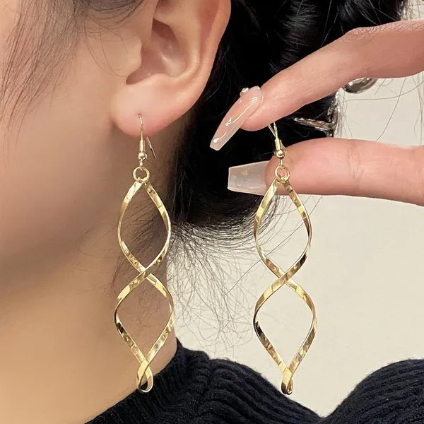 Gold_Stainless_Steel_Alloy_Earrings_For_Women