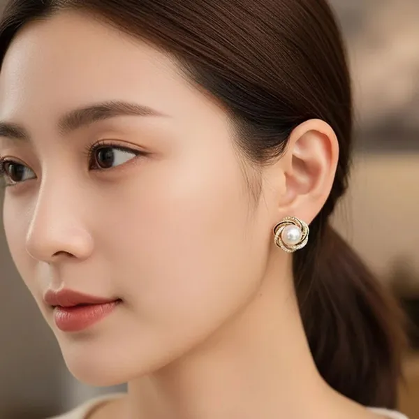 White_Stainless_Steel_Alloy_Earrings_For_Women