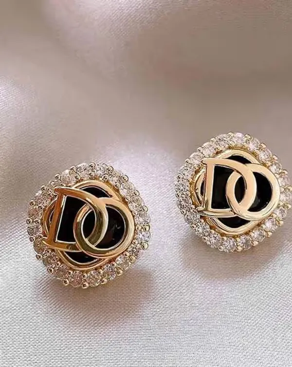 Black_Stainless_Steel_Alloy_Earrings_For_Women