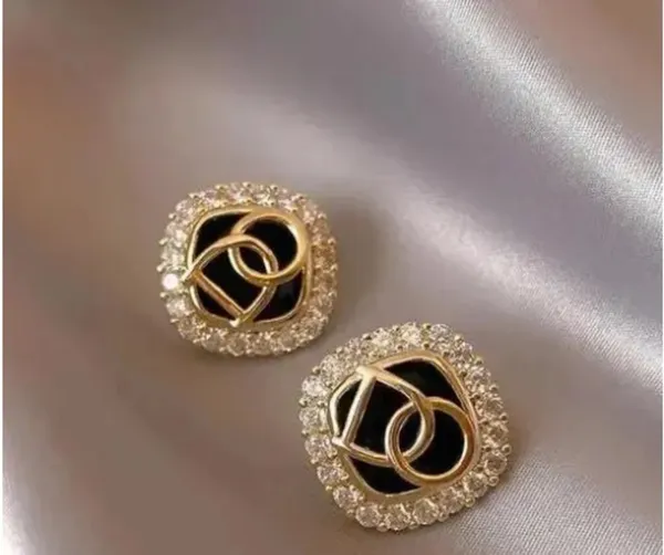 Black_Stainless_Steel_Alloy_Earrings_For_Women