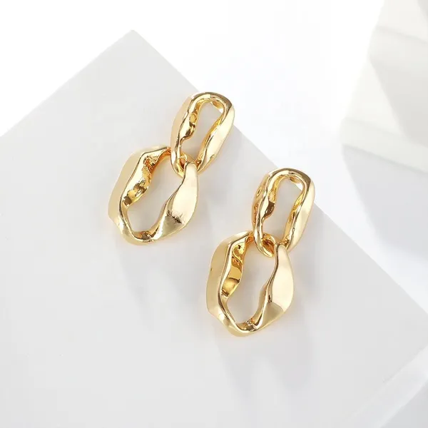 Gold_Stainless_Steel_Alloy_Earrings_For_Women