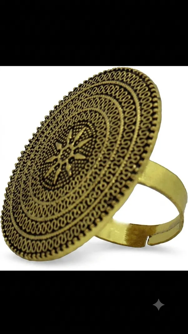 Gold_Stainless_Steel_Alloy_Ring_For_Women