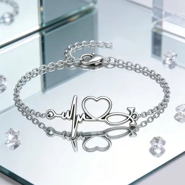 Silver_Stainless_Steel_Alloy_Bracelet_For_Women