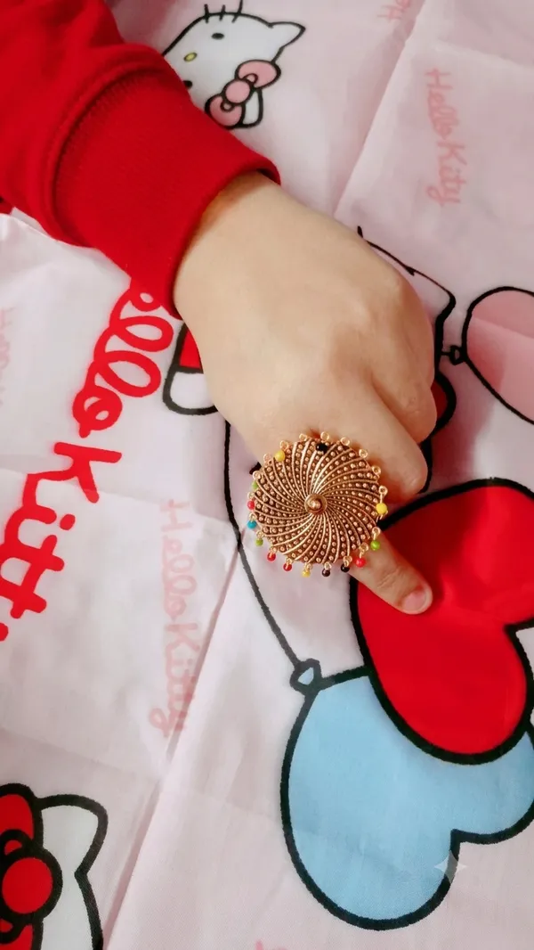 Gold_Stainless_Steel_Alloy_Ring_For_Women