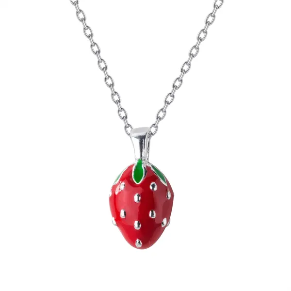 Red_Stainless_Steel_Alloy_Necklace_For_Women