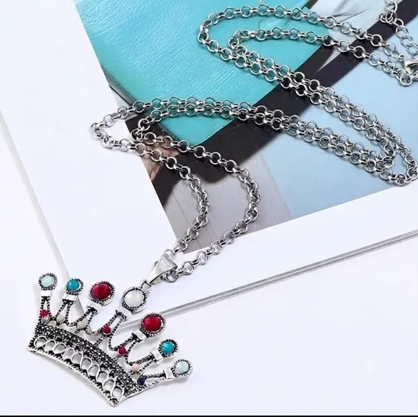 Silver_Stainless_Steel_Alloy_Necklace_For_Women