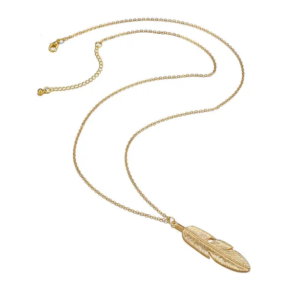 Gold_Stainless_Steel_Alloy_Necklace_For_Women