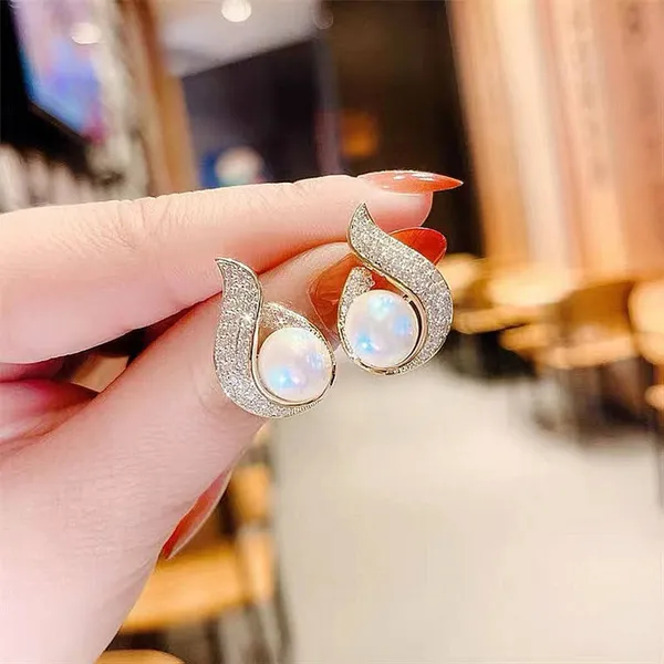 White_Stainless_Steel_Alloy_Earrings_For_Women