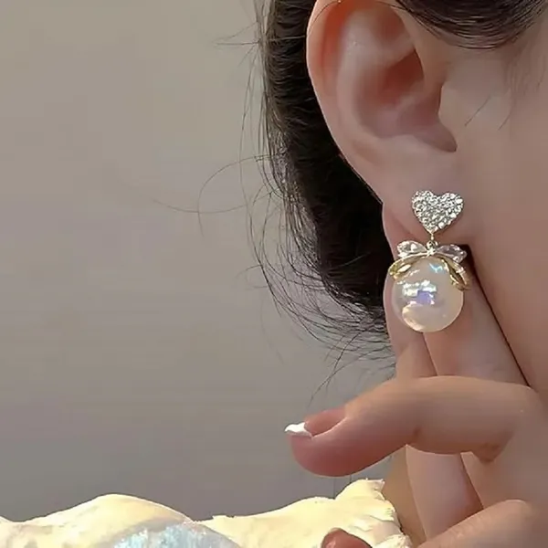 White_Stainless_Steel_Alloy_Earrings_For_Women