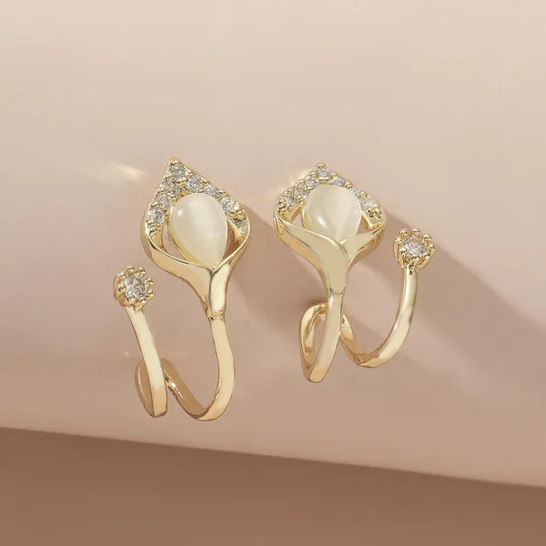 Gold_Stainless_Steel_Alloy_Earrings_For_Women