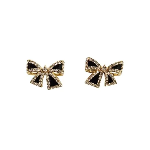 Black_Stainless_Steel_Alloy_Earrings_For_Women