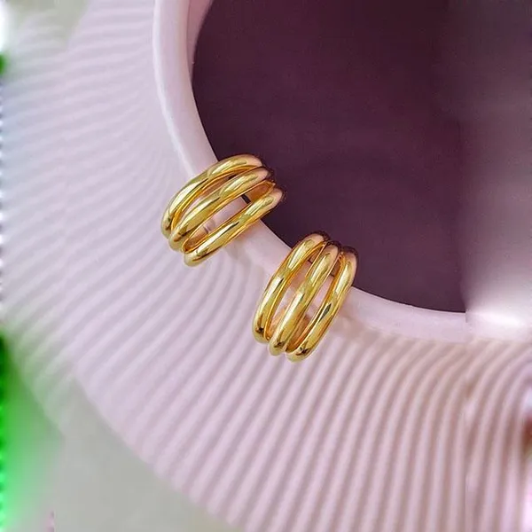 Gold_Stainless_Steel_Alloy_Earrings_For_Women