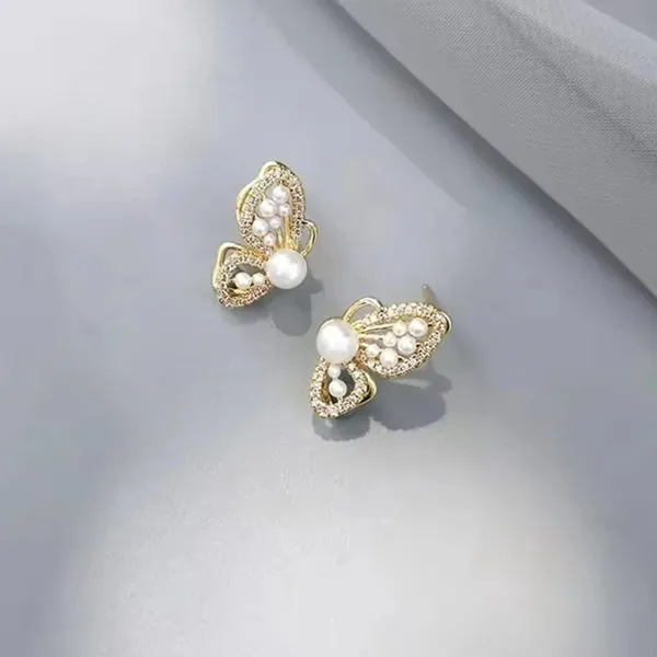 Gold_Stainless_Steel_Alloy_Earrings_For_Women
