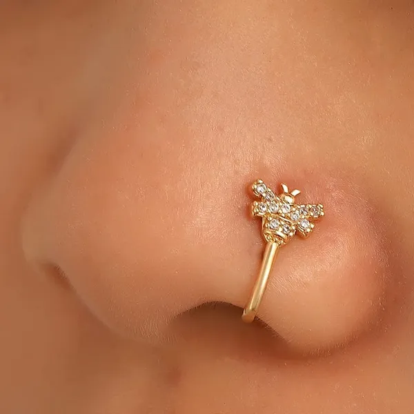 Gold_Stainless_Steel_Alloy_Nosepin_For_Women