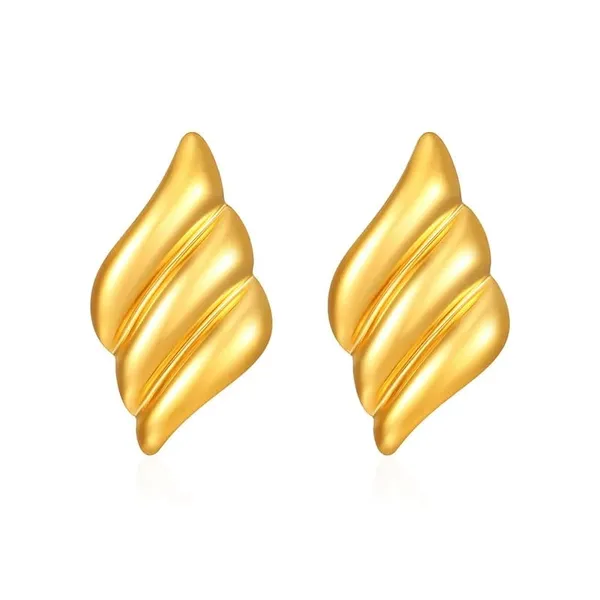 Gold_Stainless_Steel_Alloy_Earrings_For_Women