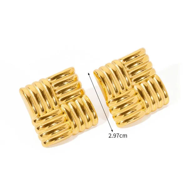 Gold_Stainless_Steel_Alloy_Earrings_For_Women