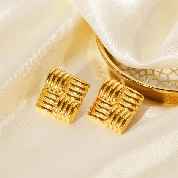 Gold_Stainless_Steel_Alloy_Earrings_For_Women