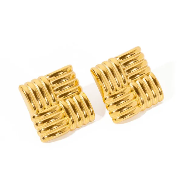 Gold_Stainless_Steel_Alloy_Earrings_For_Women