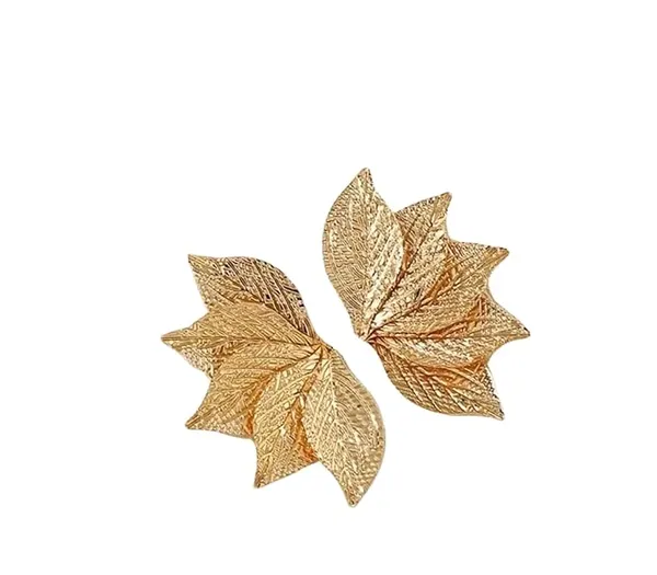 Gold_Stainless_Steel_Alloy_Earrings_For_Women