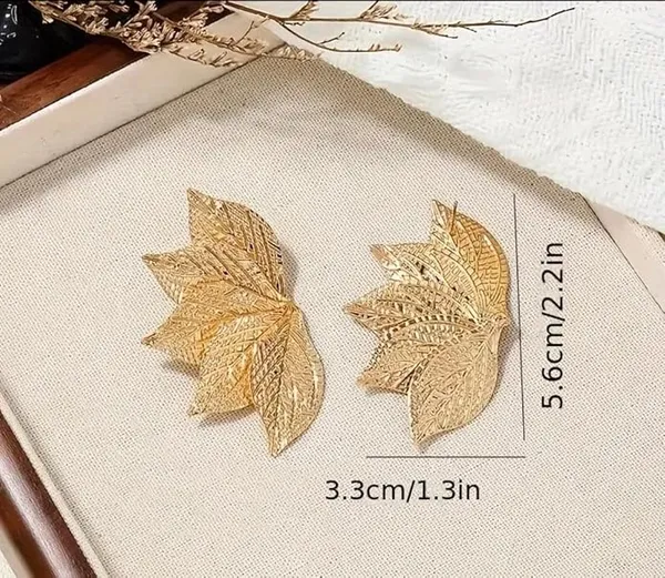 Gold_Stainless_Steel_Alloy_Earrings_For_Women
