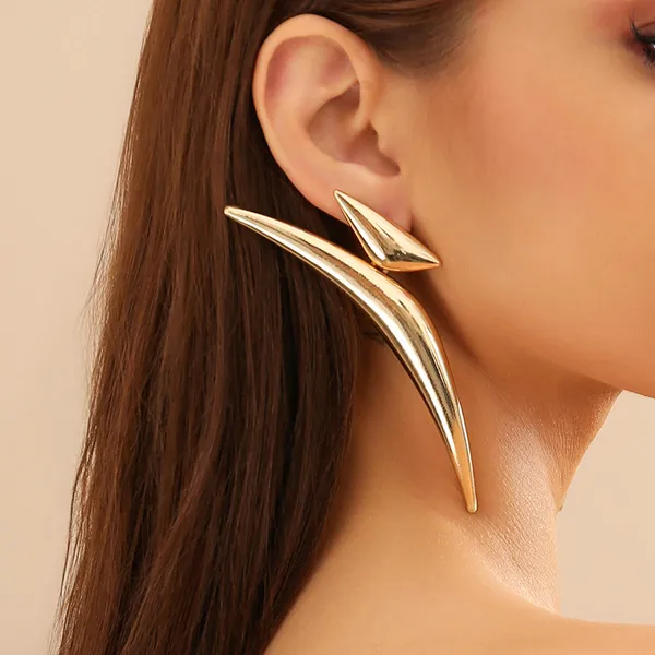 Gold_Silver_Stainless_Steel_Alloy_Earrings_For_Women