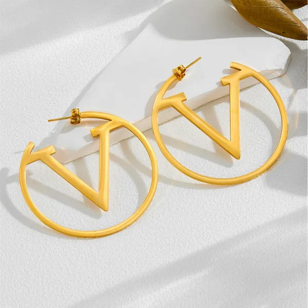 Gold_Stainless_Steel_Alloy_Earrings_For_Women